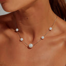 Conjunto Pérola Shell Clássico