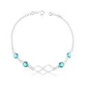 Pulseira Infinito Zircônias