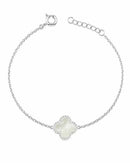 Pulseira Trevo Madrepérola