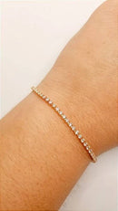 Pulseira Riviera Zircônias 18 cm