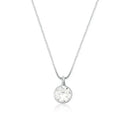 Colar Ponto de Luz Zircônia Prata 925 45 cm